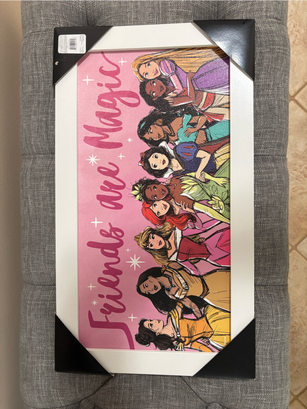 Disney Friends Are Magic Princess Wall Art